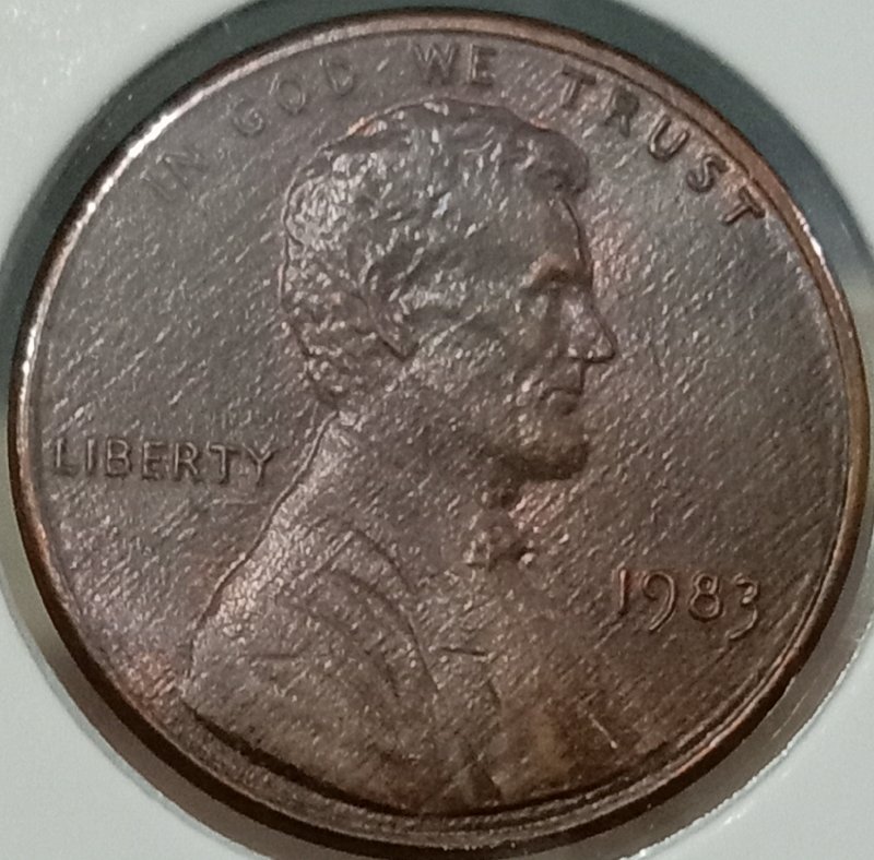 1983-Lincoln-Cent---Surface